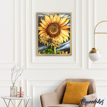 Carica l'immagine nel visualizzatore di Gallery, Diamond Painting - Libellula E Girasole