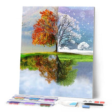 Carica l'immagine nel visualizzatore di Gallery, Diamond Painting - Albero Delle Molte Stagioni