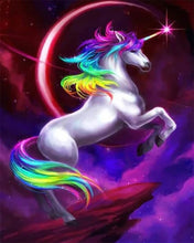 Carica l'immagine nel visualizzatore di Gallery, Diamond Painting - Unicorno Ed Eclissi