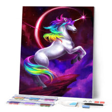 Carica l'immagine nel visualizzatore di Gallery, Diamond Painting - Unicorno Ed Eclissi