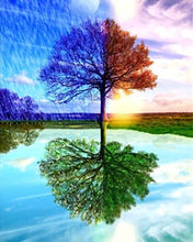 Carica l'immagine nel visualizzatore di Gallery, Diamond Painting - Albero Delle 4 Stagioni