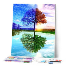 Carica l'immagine nel visualizzatore di Gallery, Diamond Painting - Albero Delle 4 Stagioni