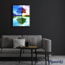 Carica l'immagine nel visualizzatore di Gallery, Diamond Painting - Albero Delle 4 Stagioni