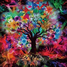 Carica l'immagine nel visualizzatore di Gallery, Diamond Painting - Albero Astratto