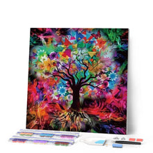 Carica l'immagine nel visualizzatore di Gallery, Diamond Painting - Albero Astratto