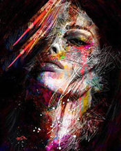 Carica l'immagine nel visualizzatore di Gallery, Diamond Painting - Viso Colorato