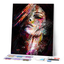 Carica l'immagine nel visualizzatore di Gallery, Diamond Painting - Viso Colorato
