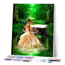 Carica l'immagine nel visualizzatore di Gallery, Diamond Painting - Lezione di Pianoforte