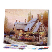 Carica l'immagine nel visualizzatore di Gallery, Diamond Painting - Casa di campagna tranquilla