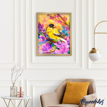 Carica l'immagine nel visualizzatore di Gallery, Diamond Painting - Uccelli E Fiori