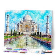 Carica l'immagine nel visualizzatore di Gallery, Diamond Painting - Taj Mahal a colori