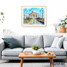 Carica l'immagine nel visualizzatore di Gallery, Diamond Painting - Taj Mahal a colori