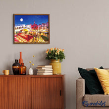 Carica l'immagine nel visualizzatore di Gallery, Diamond Painting - Fiume che attraversa il centro città