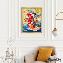 Carica l'immagine nel visualizzatore di Gallery, Diamond Painting - Giapponese nei vestiti tradizionali