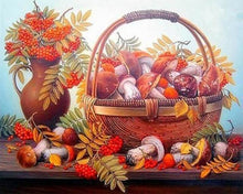 Carica l'immagine nel visualizzatore di Gallery, Diamond Painting - Cesto Di Funghi