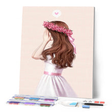 Carica l'immagine nel visualizzatore di Gallery, Diamond Painting - Profilo di Bambina