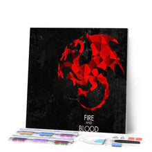 Carica l'immagine nel visualizzatore di Gallery, Diamond Painting - Fuoco E Sangue
