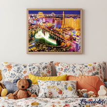 Carica l'immagine nel visualizzatore di Gallery, Diamond Painting - Las Vegas di notte