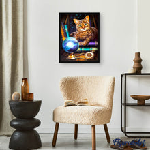 Carica l'immagine nel visualizzatore di Gallery, Diamond Painting - Il gatto del mago