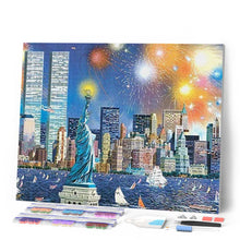 Carica l'immagine nel visualizzatore di Gallery, Diamond Painting - Statua della libertà a New York