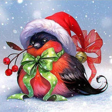 Carica l'immagine nel visualizzatore di Gallery, Diamond Painting - Uccello Di Natale