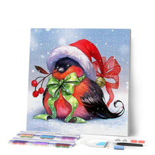 Carica l'immagine nel visualizzatore di Gallery, Diamond Painting - Uccello Di Natale
