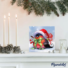 Carica l'immagine nel visualizzatore di Gallery, Diamond Painting - Uccello Di Natale