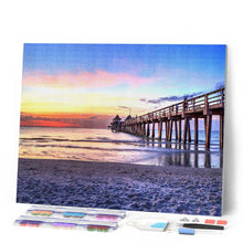 Carica l'immagine nel visualizzatore di Gallery, Diamond Painting - Pontile sul Mare