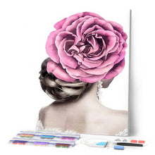 Carica l'immagine nel visualizzatore di Gallery, Diamond Painting - Chignon Floreale