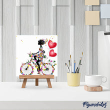 Carica l'immagine nel visualizzatore di Gallery, Diamond Painting - Bici E Fiori