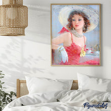 Carica l'immagine nel visualizzatore di Gallery, Diamond Painting - Elegante in Rosso