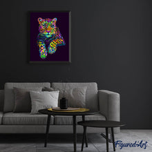 Carica l'immagine nel visualizzatore di Gallery, Diamond Painting - Ghepardo Pop Art