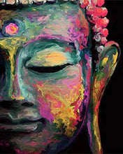 Carica l'immagine nel visualizzatore di Gallery, Diamond Painting - Viso di Buddha