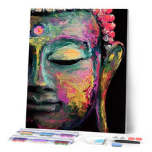 Carica l'immagine nel visualizzatore di Gallery, Diamond Painting - Viso di Buddha