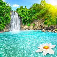 Carica l'immagine nel visualizzatore di Gallery, Diamond Painting - Laguna E Cascata
