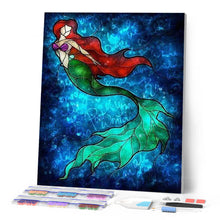 Carica l'immagine nel visualizzatore di Gallery, Diamond Painting - Sirena Sotto L'Acqua