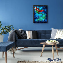 Carica l'immagine nel visualizzatore di Gallery, Diamond Painting - Sirena Sotto L'Acqua