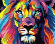 Carica l'immagine nel visualizzatore di Gallery, Diamond Painting - Leone pop art