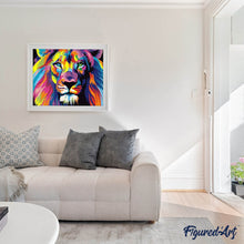 Carica l'immagine nel visualizzatore di Gallery, Diamond Painting - Leone pop art