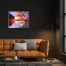 Carica l'immagine nel visualizzatore di Gallery, Diamond Painting - Lago Tranquillo