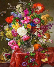 Carica l'immagine nel visualizzatore di Gallery, Diamond Painting - Grande Mazzo Di Fiori