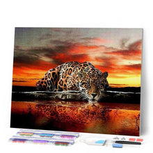 Carica l'immagine nel visualizzatore di Gallery, Diamond Painting - Leopardo