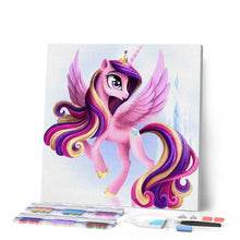 Carica l'immagine nel visualizzatore di Gallery, Diamond Painting - Unicorno Cartoon