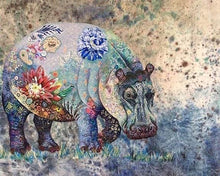Carica l'immagine nel visualizzatore di Gallery, Diamond Painting - Fiori Di Ippopotamo