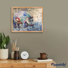 Carica l'immagine nel visualizzatore di Gallery, Diamond Painting - Fiori Di Ippopotamo