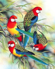 Carica l'immagine nel visualizzatore di Gallery, Diamond Painting - Pappagalli Sul Ramo