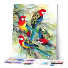 Carica l'immagine nel visualizzatore di Gallery, Diamond Painting - Pappagalli Sul Ramo
