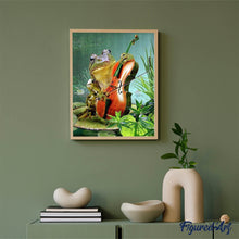 Carica l'immagine nel visualizzatore di Gallery, Diamond Painting - Rana E Violino