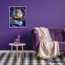 Carica l'immagine nel visualizzatore di Gallery, Diamond Painting - Lupi E Cielo Lunare