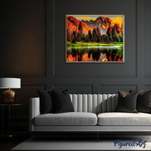 Carica l'immagine nel visualizzatore di Gallery, Diamond Painting - Montagne
